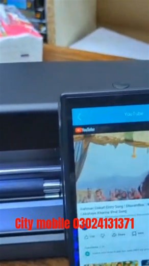 New cutting plotterAvailableWith Bluetooth speakersRGB lightsAndroid softwareYouTube TikTok WhatsApp