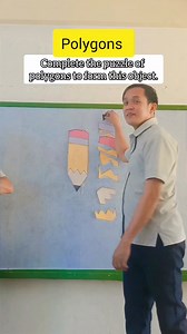 33K views · 316 reactions | Get ready for a puzzle adventure! 里里 Join me as I build an object using polygons from triangles to decagons. #PolygonPuzzle #GeometricFun #ShapeYourWorld #mathteacher | Dann Carlo Pizarra Pili | Facebook