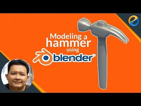 Modeling a hammer using Blender