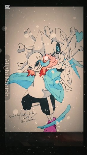 The judge has arrived... 💀 #Undertale #Sans #Speedpaint#art#anime