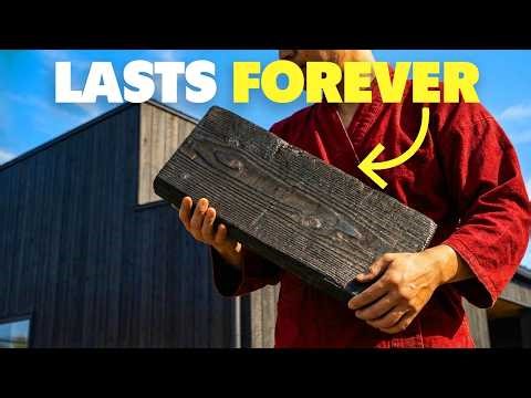 This FREE Japanese Treatment Makes Wood Rot-Proof and Fire-Resistant. Why Don't We Use It?