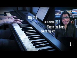 Knowing You, Jesus by Graham Kendrick (piano with lyrics)