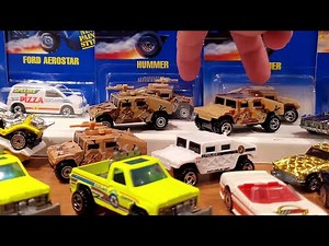 1990 to 1995 Hot Wheels - Blue Card Series Collector #185 to #210 - Year By Year (YBY)