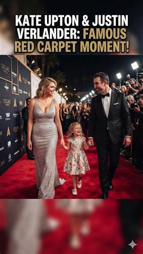 Kate Upton & Justin Verlander Red Carpet Family Moment