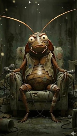 “A Cockroach’s Tragic 30-Second Life Update”