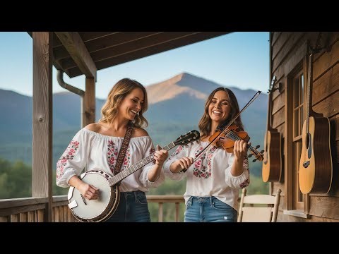 Majestic Bluegrass Cabin Retreat – Calming Acoustic Music to Relax & Unwind