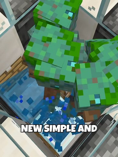 Exploring the New Trident Drowned Farm in Minecraft