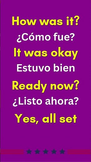 #FRASES conversaciones CORTAS en INGLES#