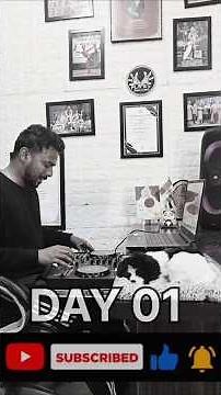 Day 1 – My First DJ Practice! Learning Beatmatch (Beginner)