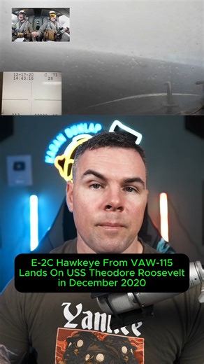 Kagan Dunlap on Instagram: "E-2C Hawkeye From VAW-115 Lands On USS Theodore Roosevelt in December 2020. Follow @kagandunlapshow"