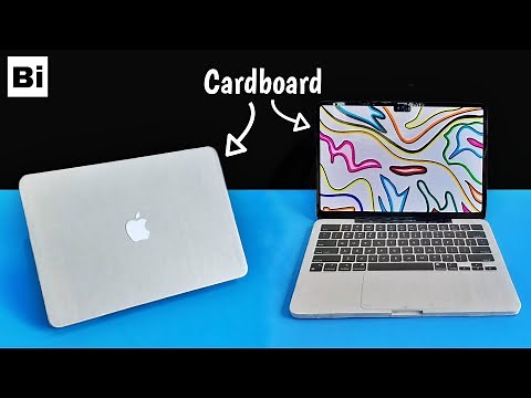 How To Make a MacBook Air 2022 with Cardboard