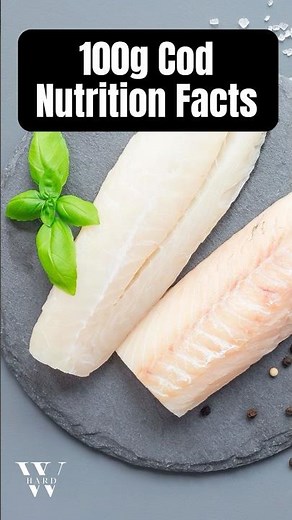 100g Cod Nutrition Facts