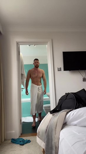 Who always forgets the curtains are open after a shower 😂 #oliverdouglas