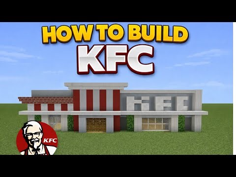 How to Build KFC in Minecraft Step-by-Step Tutorial