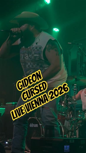 Gideon - Cursed - Live Simm City Wien - Vienna 13.01.2025
