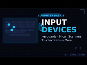 What Are Input Devices? | Computer Basics Explained