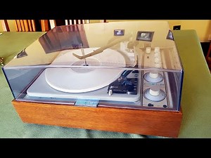 KLH Model 24 Turntable Demo after Restoration