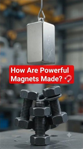 How Are Powerful Magnets Made? 🧲