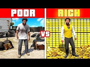 From Poor To Super Rich in GTA 5! Franklin Luxury Life Gameplay #gta5 #gtav #gameplay