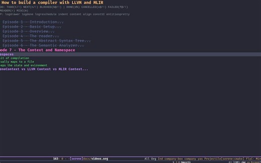 How to build a compiler with LLVM and MLIR - 07 The Context and Namespace