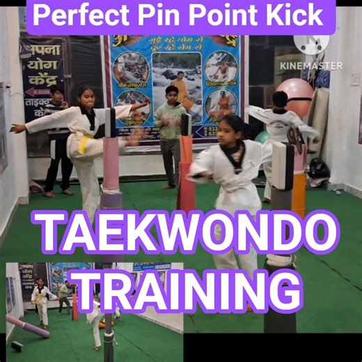 Pin Point Accuracy Kick | Taekwondo