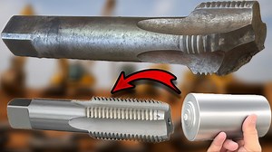 Manual Lathe Thread Cutting Skills Full Technique Demo | Videos live 6