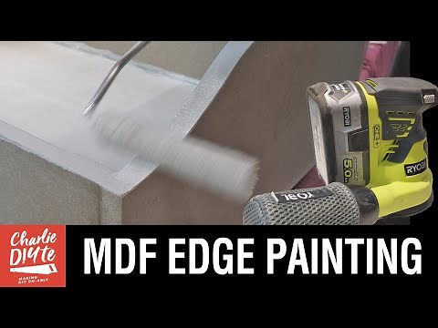 How to Paint MDF Edges - 2021 Update