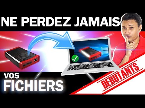 COMMENT METTRE DES FICHIERS SUR UN DISQUE DUR EXTERNE (COURS INFORMATIQUE DÉBUTANT SÉNIOR)