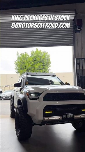 King Package on a 2026 Toyota 4Runner Trailhunter #88rotorsoffroad