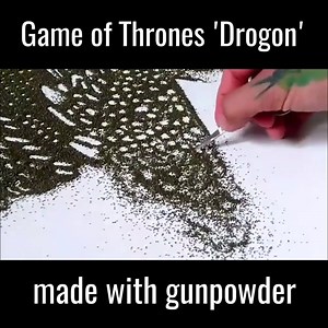 Look into the flames of this amazing gunpowder art 😍🔥 | UNILAD Tech