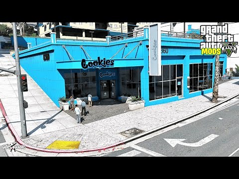 We Bought a COOKIES WEED CLUB! (Real Life Mods #207) GTA 5 MODS