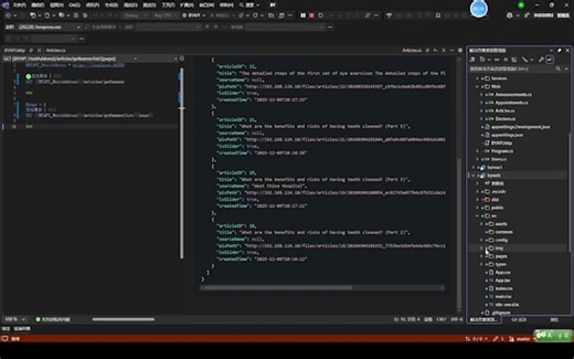 Desarrollo de api y funciones pequeñas en asp net core