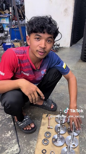 Crankshaft Jet 8 Gasket Sekeping untuk Motor Kapcai