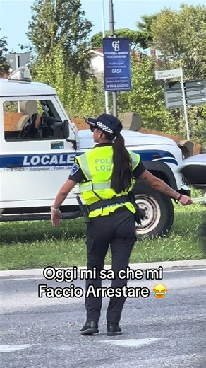 Divertente incidente con la polizia