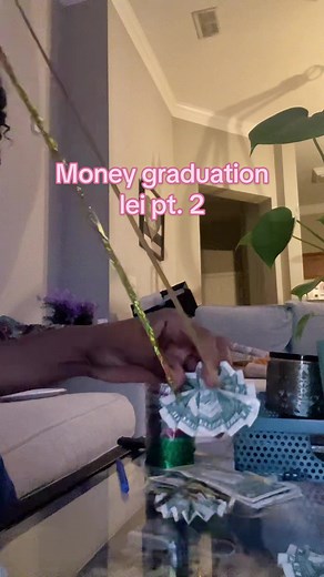 DIY Money Graduation Lei Part 2: Step-by-Step Tutorial