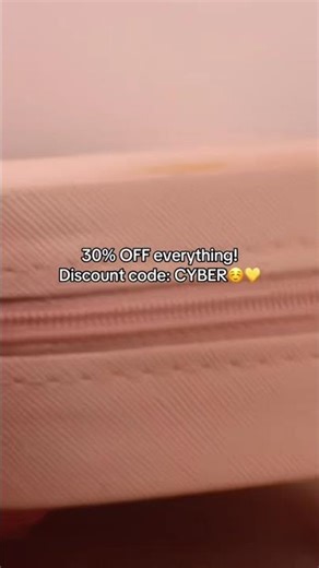 30% OFF everything! Discount code: CYBER☺️💛