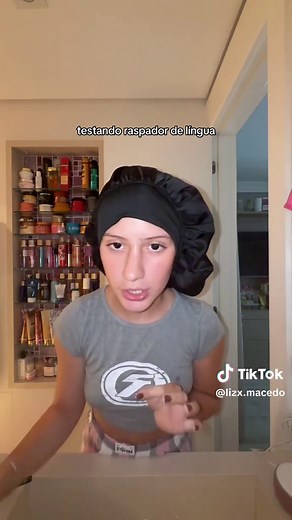 Testando Raspador de Língua - Dicas de Saúde Bucal