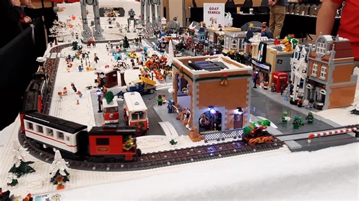 1K views · 12 reactions | Full video tour of the massive Lego train layout by Steel City LUG at The Ultimate Brick Show in Pittsburgh, PA 2025. Features a variety of Lego trains and railroads that were on display. Special thanks to everyone who helped to make this happen. #lego #afol #trains #steelcitylug #phoenixtrainworks #theultimatebrickshow #pittsburgh | Phoenix Train Works | Facebook