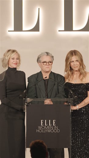 798K views · 61 reactions | A ‘Now & Then’ reunion took place at this week’s ELLE Women in Hollywood event. Melanie Griffith, Rita Wilson, and Rosie O’Donnell introduced honoree Demi Moore, celebrating her groundbreaking accomplishments. | ELLE Magazine (US) | Facebook