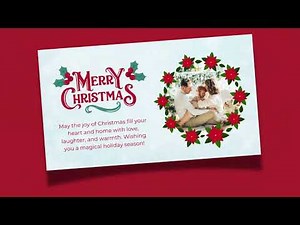 How to create a beautiful Christmas card with Photo using Canva