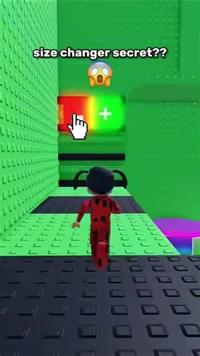 size changer secret #roblox #robloxshorts
