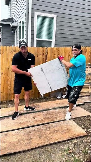 We built a massive outdoor kitchen in 6 hours ⚡
