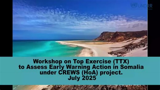 United Nations Office for Disaster Risk Reduction (UNDRR)  organized the TTX simulation exercise for Somalia. Happy to share our amazing experience with SODMA officials and CIMA Research Foundation… | Saira Ahmed