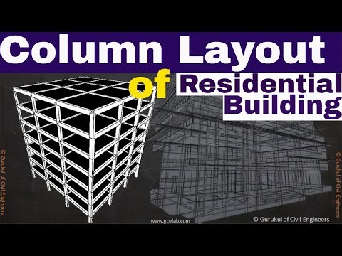 How to fix Column Layout for Residential Building?