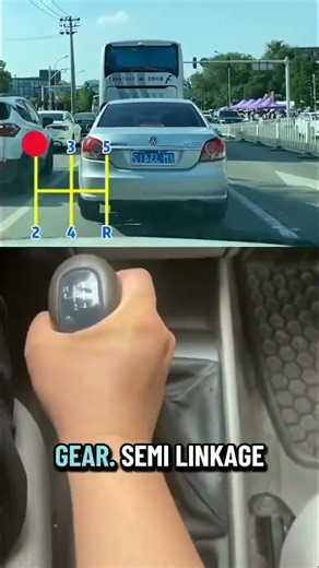 Learn how to shift stick gears #howto #learning #car #driving #shortvideo