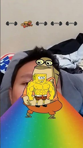 Help SpongeBob SquarePants Build Big Muscles VS Bubble Bass🙏 #shorts #spongebob #animation #vs