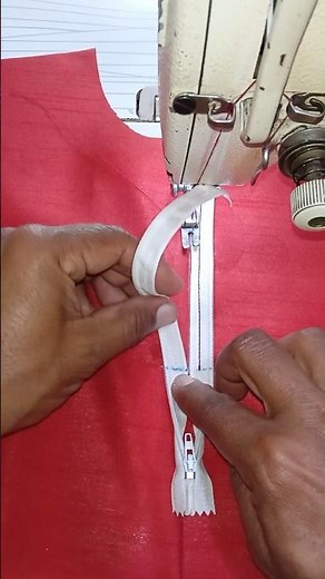 How to Attach Zipper in Kurti | tips and tricks | diy | how to sew | sewing projects #sewing