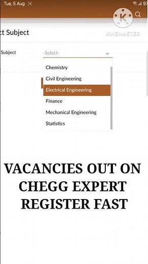 📢 VACANCIES OUT ON CHEGG EXPERT | CHEGG EXPERT AVAILABLE VACANCIES IN AUGUST 2025#EARN#CHEGG EXPERT
