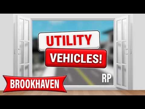 New Utility Vehicles Update Sneak Peeks In Brookhaven RP
