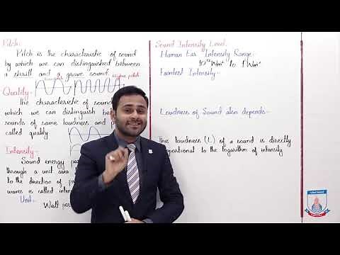 Class 10 - Physics - Chapter 11 - Lecture 2 - 11.2 Characteristics of Sound - Allied Schools
